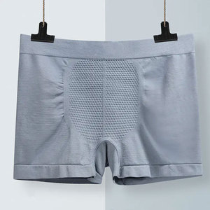 Vente en gros de caleçons longs sexy en coton avec ceinture personnalisée pour homme 27s sous-vêtements respirants pour hommes - Product Image 2