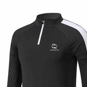 Chándales a prueba de viento para exteriores Ajuste personalizado con conjuntos de chándal deportivo de tela ligera de manga larga - Product Image 4