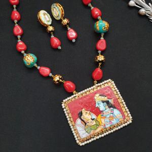 สร้อยคอแผ่นทองโบราณแบบชนเผ่าจี้โลหะชั้นแบบอินเดียพู่ยาวเครื่องประดับผู้หญิง - Product Image 6