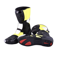 Bottes de moto en cuir sur mesure, coupe-vent, pour le sport, courtes, imperméables, respirantes, service OEM