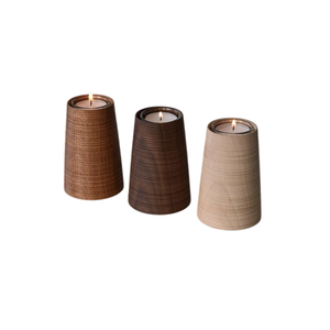 Bougeoir en bois de manguier fait à la main Unique Designer Home Table Bougeoir décoratif pour Noël Meilleure vente - Product Image 4