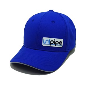 Gorra de béisbol de poliéster azul marino de alta calidad con parche de logotipo de PVC personalizado para el fabricante de gorras unisex de la empresa Vietnam - Product Image 1