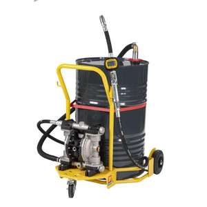 Meclube 180-220L Roue à huile complète avec pompe à membrane 1 ''Débit 170 L/min Equipement véhicule pour tambours R = 1:1 - Product Image 1