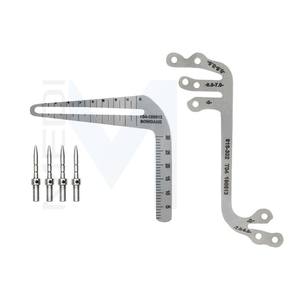 Surgical <b>Drill</b> <b>Guide</b> Locator Instrument Tooth Measuring Ruler Dental Implant Measuring Depth Pin Dental Gauge - Product Image 1