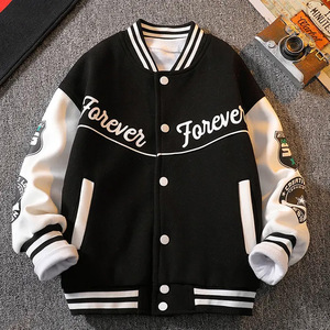Todos los tamaños nueva llegada profesional nuevos hombres Pro Baseball Varsity chaqueta con cuello 2025 diseño Premium chaqueta de alta calidad - Product Image 3