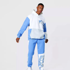 Conjuntos Deportivos de Felpa para Hombre, con Logotipo Personalizado 2026, Ropa Deportiva Informal, 100% Algodón, Pantalones Deportivos Estampados para Invierno - Product Image 1