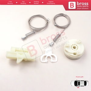 Kit de réparation de lève-vitre avant gauche BWR5313 pour Punto Grande Evo MK3 199 2005-2024 3/5 portes 51723316 - Product Image 2