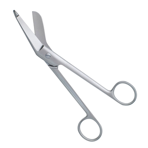 Venta superior, vendaje de acero de alta calidad, tijeras Lister, hoja curva, instrumento quirúrgico, uso de enfermería, fuente de alimentación Manual CE - Product Image 2