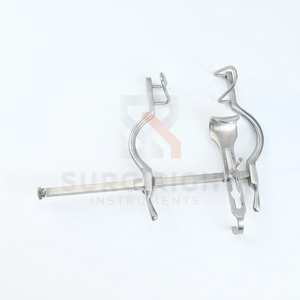 Kit de chirurgie vétérinaire Rétracteur abdominal Balfour Rétracteur Weitlaner (émoussé) 3x4 dents en acier manuel certifié CE classe I - Product Image 3