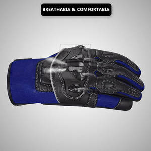 Guantes de moto de desgaste de protección personalizados de diferentes colores hechos al por mayor mejor precio guantes de moto - Product Image 5