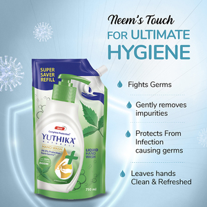 Yuthika Naturals 750ml 100% ล้างมือสารสกัดจากธรรมชาติ PH ในรูปของเหลวที่สมดุล - Product Image 5