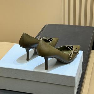 Nouvelles sandales d'extérieur tendance pour femmes à talon aiguille avec nœud arrière et bride, chaussures de soirée à talon aiguille - Product Image 4