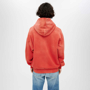 2025 nuevo fabricante de alta calidad 100% algodón francés Terry Vintage Sudadera con capucha personalizar la mejor calidad lavado ácido Sudadera con capucha para Unisex - Product Image 4