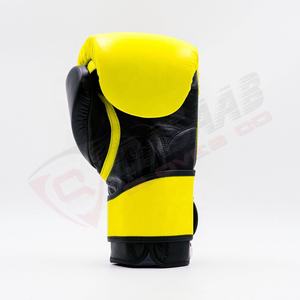 Gants de combat en cuir de couleur noir-vert-kickboxing Gant en cuir gagnant-jumeaux Gants de boxe professionnels personnalisés Gants de pratique - Product Image 6