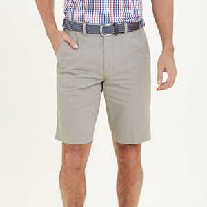 กางเกงขาสั้นตกปลาสำหรับผู้ชายชุดเดรสไฮบริดสำหรับเล่นกอล์ฟแบบสั่งตัดกางเกงขาสั้นผ้าชิโนแบบลำลองด้านหน้าแบนน้ำหนักเบาแห้งเร็วพร้อมกระเป๋า - Product Image 5