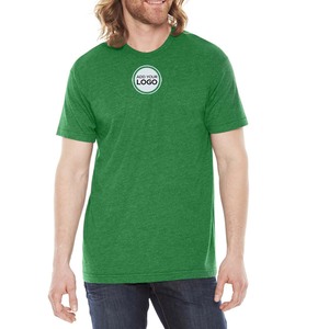 เสื้อยืดแขนสั้นผ้าแคนวาสสีน้ำเงิน3001เบลล่าสำหรับทั้งชายและหญิง - Product Image 3