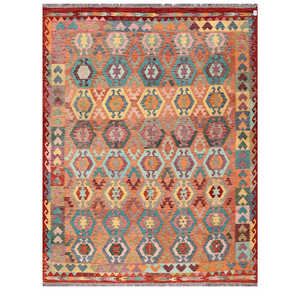 พรมกิลิม ไมมาณา อัฟกานิสถาน ขนาด 339 x 258 ซม. พรมปูพื้นและชุดพรม - Product Image 1