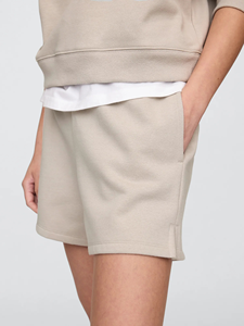 Conjunto de Sudadera y Pantalones Cortos de Forro Polar para Mujer, Talla Grande, Informal, para Invierno, Holgado, Transpirable, de 2 Piezas - Product Image 4