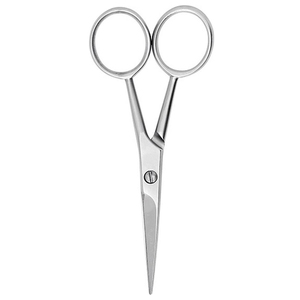 Professional <b>Beard</b> Hair Cutting <b>Scissor</b> Dall Finish German Stainless Steel Sharp Blade Moustache <b>Scissor</b> - Product Image 6