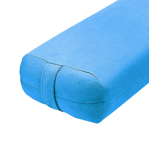 Fabricant d'équipement d'origine Fournisseur direct Traversin de yoga avec couvercle Traversin de yoga rectangulaire en coton doux - Product Image 2