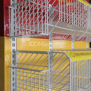 Kệ trưng bày sản phẩm tùy chỉnh một mặt với Giỏ dây chất lượng cao-OEM được chấp nhận-Nhà máy Việt Nam - Product Image 1