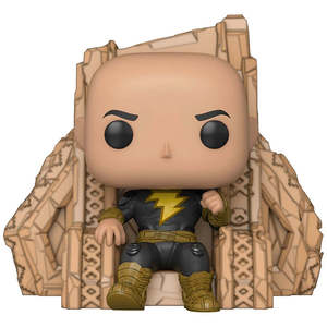 DC Comics Black Adam en el Trono Pop! Estatua de Resina de Anime Deluxe 1239, Figura Inspirada en la Animación Japonesa, para Regalos de Maternidad - Product Image 1