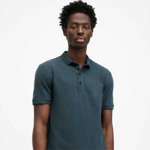 Polo de poliéster de secado rápido para hombre con logotipo personalizado OEM, Polo de golf transpirable de alta calidad - Product Image 2