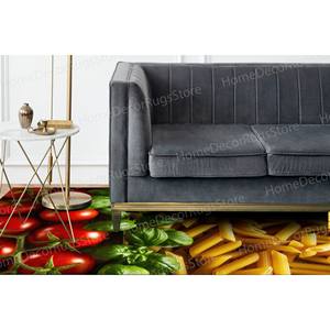 พรมลายมะเขือเทศและโหระพา, พรมสั่งทำ, พรมพิมพ์ลาย, พรมโกเบลน - Product Image 4