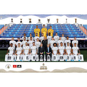 Póster del Real Madrid para la temporada 2019/20 con superficie mate - Product Image 1