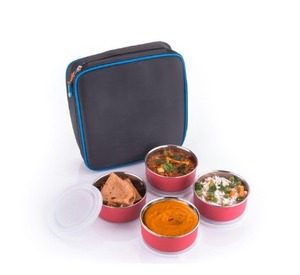 Boîte Tiffin écologique intelligente à 4 compartiments pour micro-ondes, la boîte Tiffin parfaite pour vos repas sur le pouce, boîte Tiffin - Product Image 1