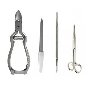 Kit de Herramientas de Podología para Uñas Encarnadas, Set de Cirugía Podológica, Instrumentos de Acero Inoxidable Profesionales y Duraderos con Abertura de Mandíbula Ancha - Product Image 1