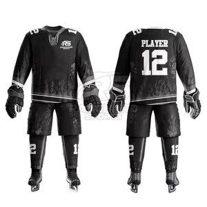 Ice Hockey Uniform Large Order Available Ice Hockey Uniform Sports Team Uniform Ice Hockey Uniform Custom Sports Apparel - Product Image 3