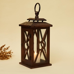 Cheap Price Wood <b>Lantern</b> <b>Candle</b> Holders for Home Decor Christmas and Wedding Centerpieces - Product Image 1