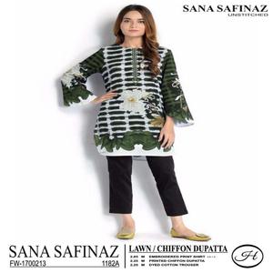 Recién llegado, 3 piezas para mujer, diseño moderno de alta calidad, sin costuras, totalmente bordado, algodón de gasa para césped, ocasión especial India - Product Image 3