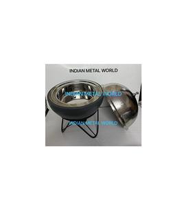 Acier inoxydable de qualité exclusive avec de la nourriture martelée servant de la marmite décoration de table au design antique marmite à bon prix - Product Image 6