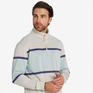 Men's Stretch <b>Golf</b> Quarter Zip - Comfortable and Flexible - Great for Active Wear and Sports - Product Image 3