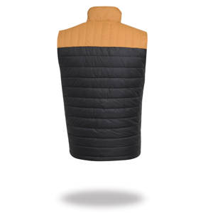Logo personnalisé hommes de haute qualité gilet décontracté solide sans manches Plus veste hommes épaissi chaud personnalisé hommes bulle bouffante gilet - Product Image 2