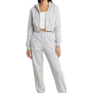 Nouveau sweat-shirt décontracté pour femmes, style streetwear, logo personnalisé, coupe ample, fermeture éclair, uni, doux - Product Image 6