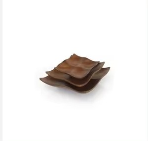 Assiette en bois avec logo personnalisé pour fêtes de noël table à manger au micro-ondes ardoise de service de snack différentes tailles minimum 100 pièces - Product Image 4