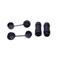 Prise circulaire à déconnexion rapide de type Push Lock, contact en cuivre de qualité industrielle 40A IP67