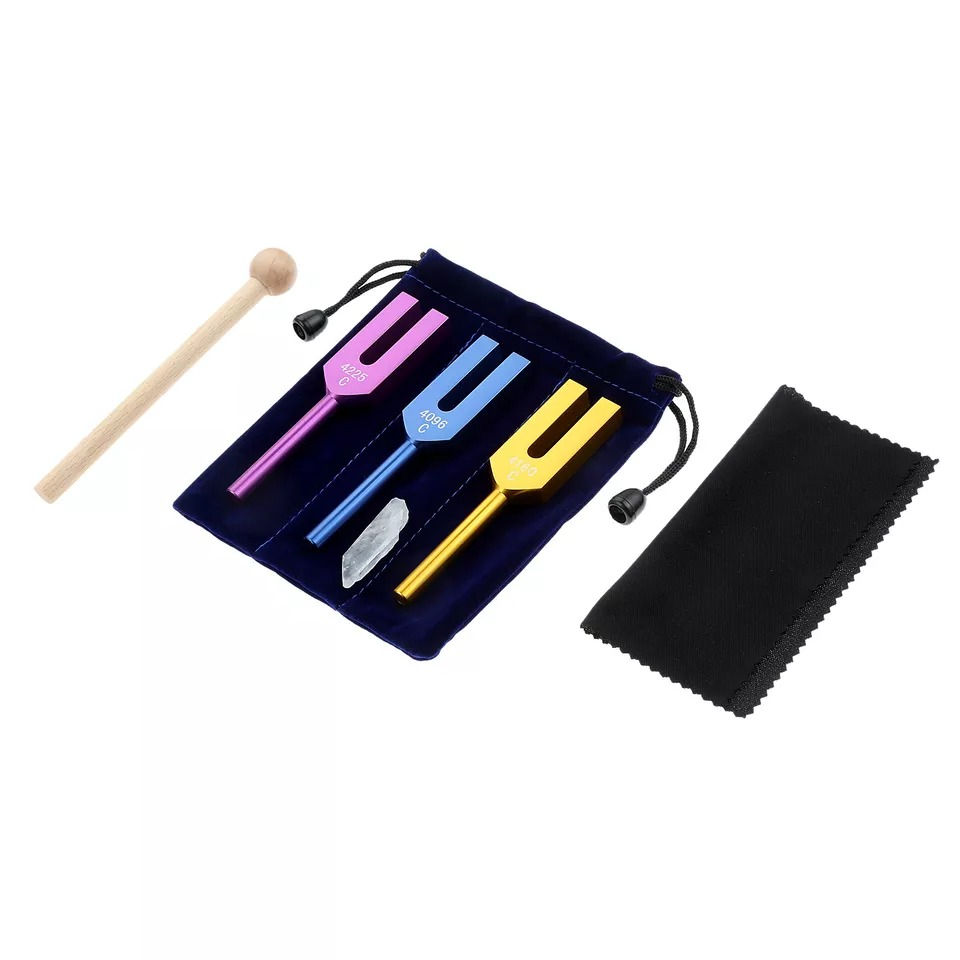 สีม่วง, ทอง, น้ำเงิน