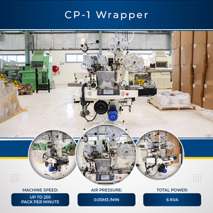 เครื่องห่อยาสูบไฟฟ้า CP-1 ความเร็วสูง 180 CPM อุปกรณ์บรรจุภัณฑ์ยาสูบมือสอง - Product Image 5