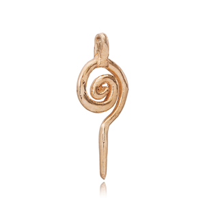 Colgante con Símbolo Espiral, Joyería Fina Turca, Joyería Artesanal de Plata de Ley 925 al por Mayor - Product Image 6
