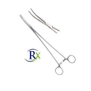 ชุดเครื่องมือผ่าตัดแบบแมนนวล300มม. คีมหลอดเลือดสเตนเลสแบบมีปากหยัก - Product Image 1