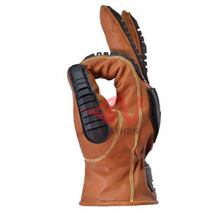 ถุงมือหนัง TPR คุณภาพสูง ป้องกันแรงกระแทก พร้อมด้ามจับกันลื่นอย่างมั่นคง - Product Image 3