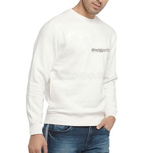 Streetwear de haute qualité sweats pour hommes vêtements de mode en gros sweats pour hommes basiques coton mélangé sweats pour hommes - Product Image 4