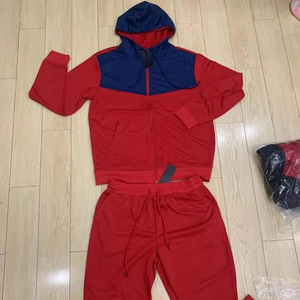 ชุดวอร์มไซส์พิเศษพิมพ์ลายสำหรับใส่ได้ทั้งชายและหญิงชุดออกกำลังกายแบบมีฮู้ดเอวยางยืดน้ำหนักเบากำหนดเองสำหรับฤดูหนาว - Product Image 1