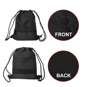 2025 venta al por mayor logotipo personalizado impreso entrenamiento cordón mochila impermeable poliéster gimnasio saco algodón forro ropa - Product Image 2