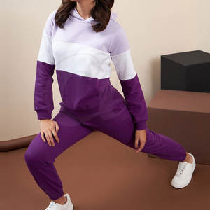 Servicio OEM Venta caliente Mujeres Chándales Logotipo personalizado Mujeres Algodón Chándal Bajo MOQ hombres Chándales - Product Image 4