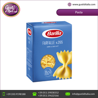 Pâtes Spaghetti Farfalle Non-OGM en Blé Dur, Emballage en Boîte, Vente en Gros, 500gX12, Goût Exceptionnel, Cuisson en 3 Minutes